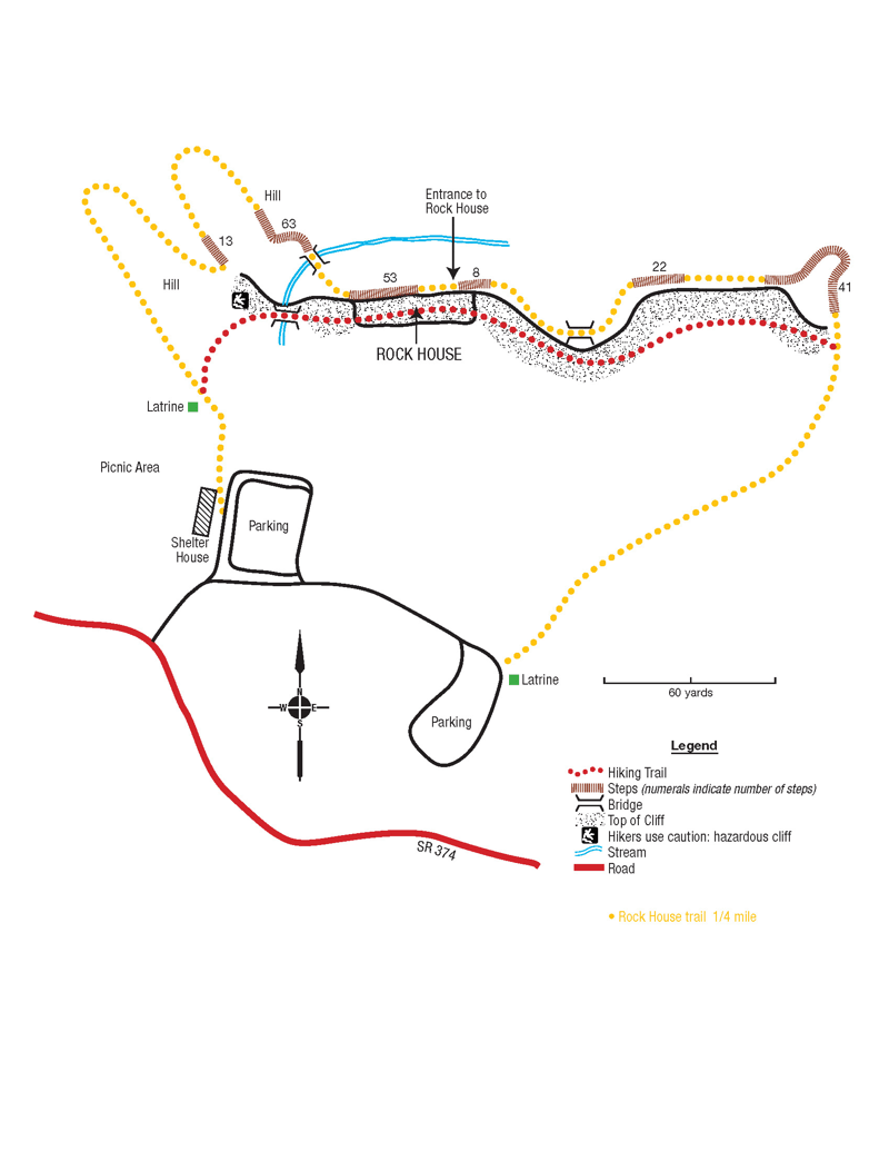 Rock House Hiking Trail